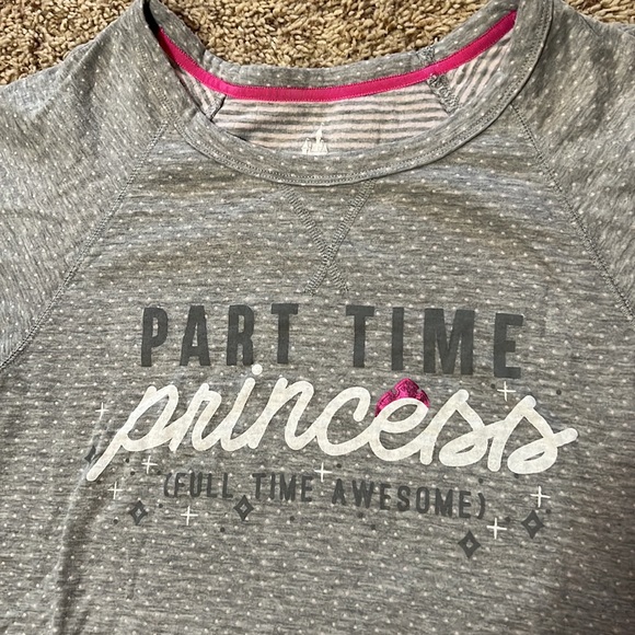 BRAND NEW “Part Time Princess” Disney Parks women’s nightshirt in size M/L - Picture 2 of 6
